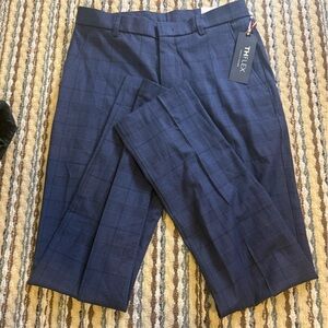 Tommy Hilfiger Navy Check Trousers